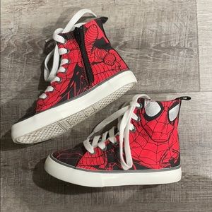 Gap X Marvel Spider-Man hi-top sneakers